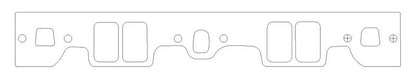 Cometic Gasket Cometic Chevy Gen1 Small Block V8 .059in CFM-20 Intake Manifold Gskt Set-Brodix IK 180/RR 180 Heads