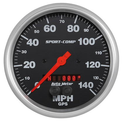AutoMeter Gauge Speedometer 5in. 140MPH GSP Sport-Comp
