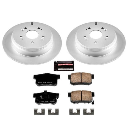 PowerStop Power Stop 10-18 Acura RDX Rear Z17 Evolution Geomet Coated Brake Kit