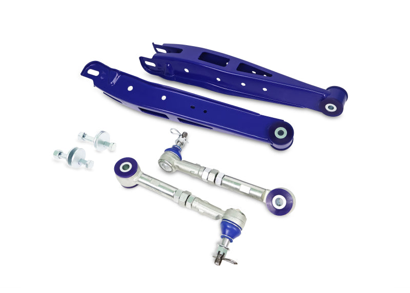 SuperPro 2013 Scion FR-S Base Rear Lower Adjustable Toe & Lower Control Arm Set