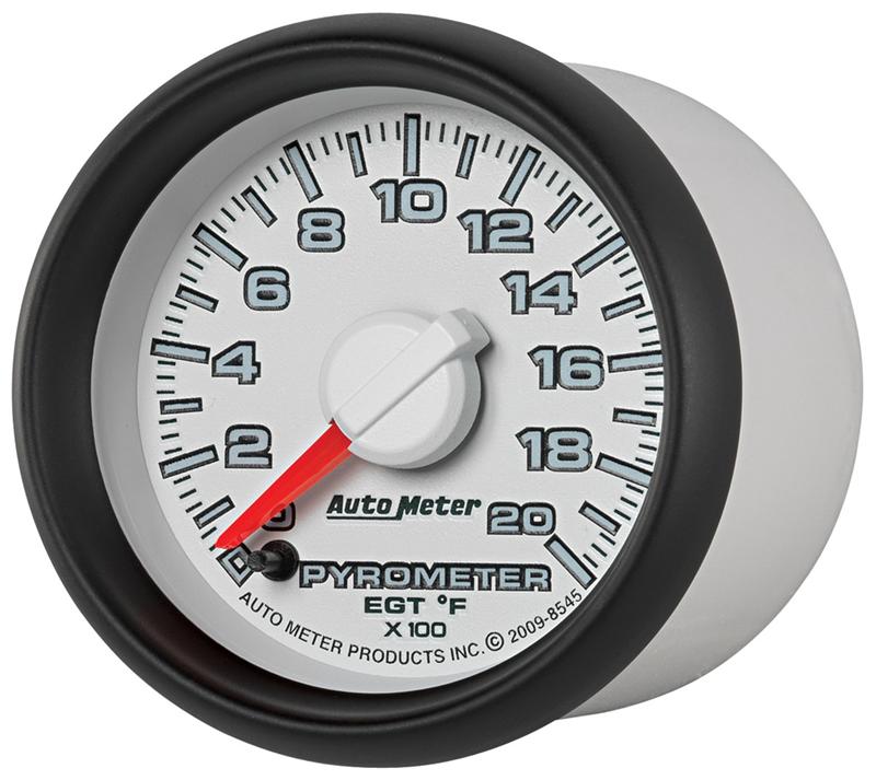 Autometer Factory Match 52.4mm Advanced Digital Stepper Motor 0-2000 Deg F Pyrometer