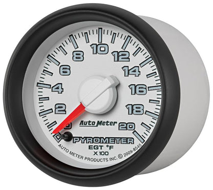 Autometer Factory Match 52.4mm Advanced Digital Stepper Motor 0-2000 Deg F Pyrometer