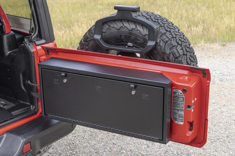 Tuffy Products Tuffy Tailgate Lockbox W/ Keyed Lock For Jeep Wrangler