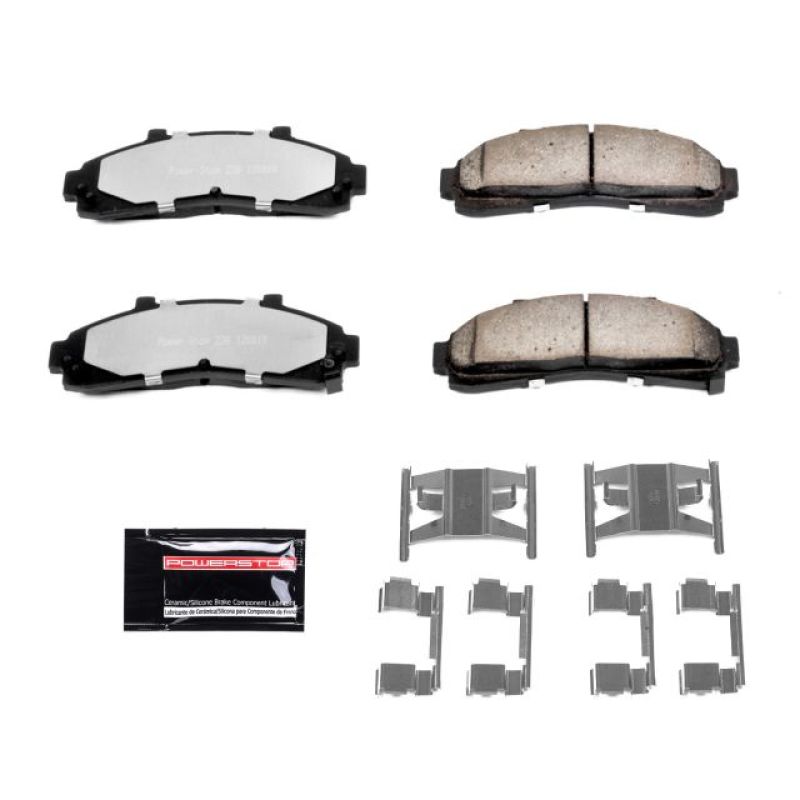 PowerStop Power Stop 95-01 Ford Explorer Front Z36 Truck & Tow Brake Pads w/Hardware