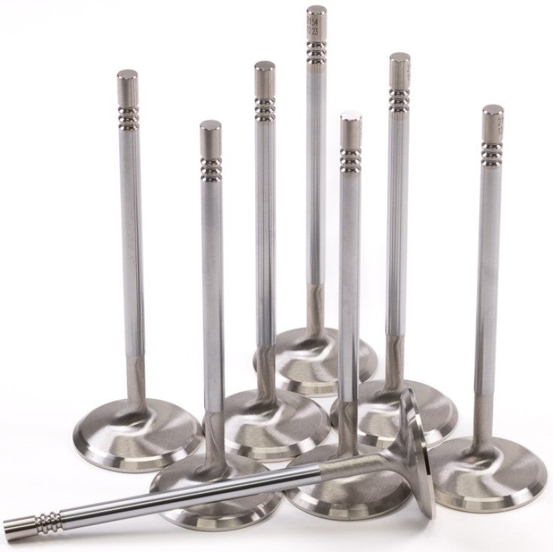 GSC Power Division GSC P-D Ford Mustang 5.0L Coyote Gen 1/2 38.27mm Head (+1mm) Chrome Polished Intake Valve - Set of 8