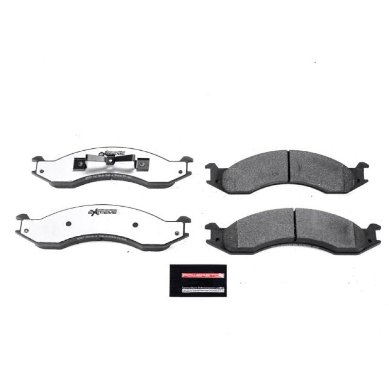 PowerStop Power Stop 92-94 Ford E-250 Front Z36 Truck & Tow Brake Pads w/Hardware