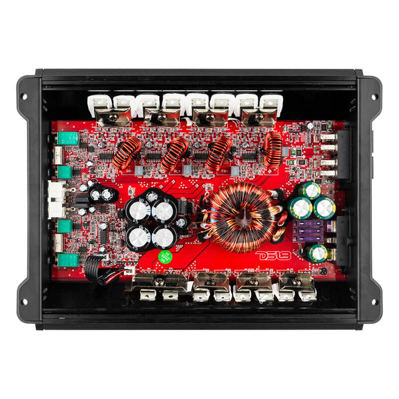 DS18 4-Channel Class D Amplifier 2x 600/4ohm Bridge 4 x 320/2ohm 4 x 200/4ohm Watts RMS