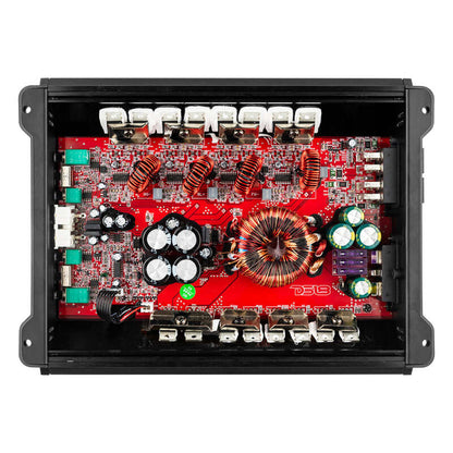 DS18 4-Channel Class D Amplifier 2x 600/4ohm Bridge 4 x 320/2ohm 4 x 200/4ohm Watts RMS
