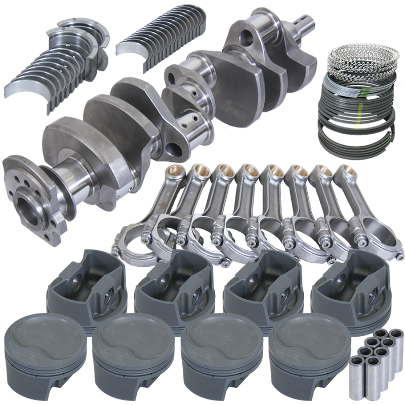 Eagle Chevy 350 3.750in Crank 5.700in I-Beam Rods -16cc 4.040in Pistons Rotating Assembly