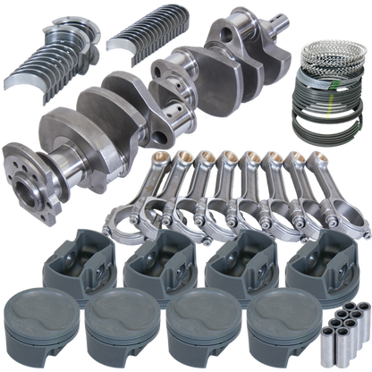 Eagle Chevy LT1350 1Pc 3.750in Crank 5.700in I-Beam Rods -16cc 4.040in Pistons Rotating Assembly