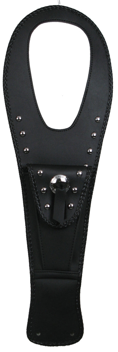 Mustang Motorcycle Mustang Kawasaki VN900 Cruiser Tank Bib w/Studs - Black