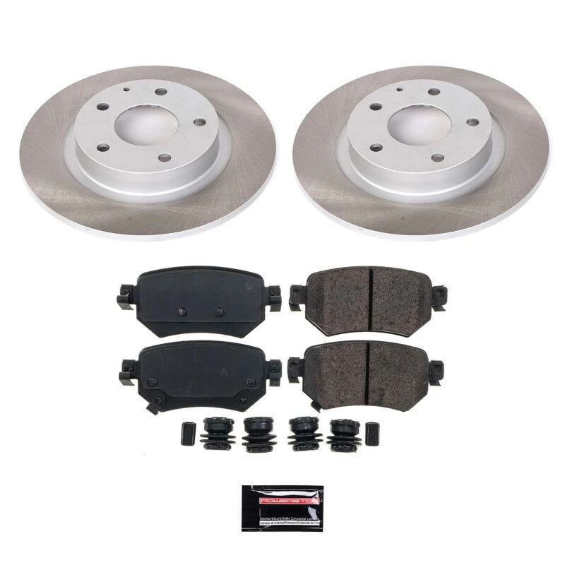 PowerStop Power Stop 16-21 Mazda 6 Rear Semi-Coated Rotor Kit