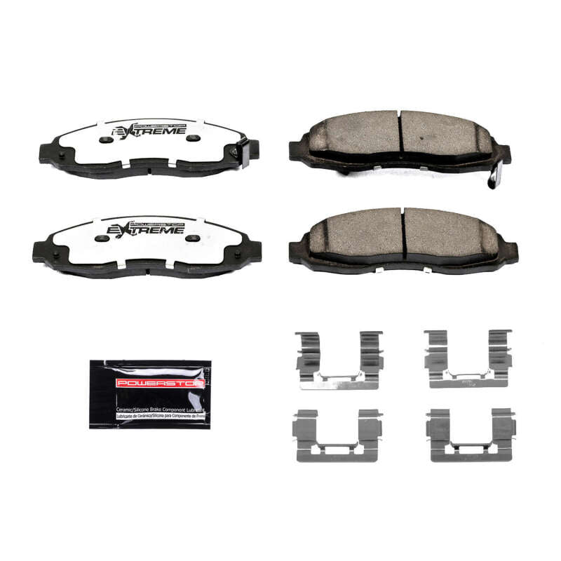 PowerStop Power Stop 03-04 Dodge Dakota Front Z36 Truck & Tow Brake Pads w/Hardware