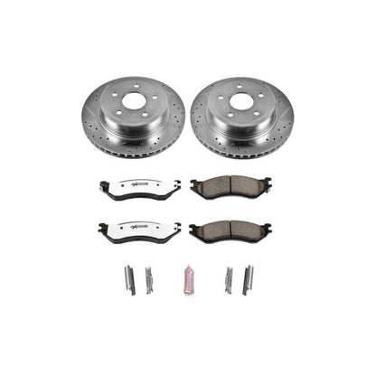 PowerStop Power Stop 04-06 Dodge Ram 1500 Rear Z36 Truck & Tow Brake Kit