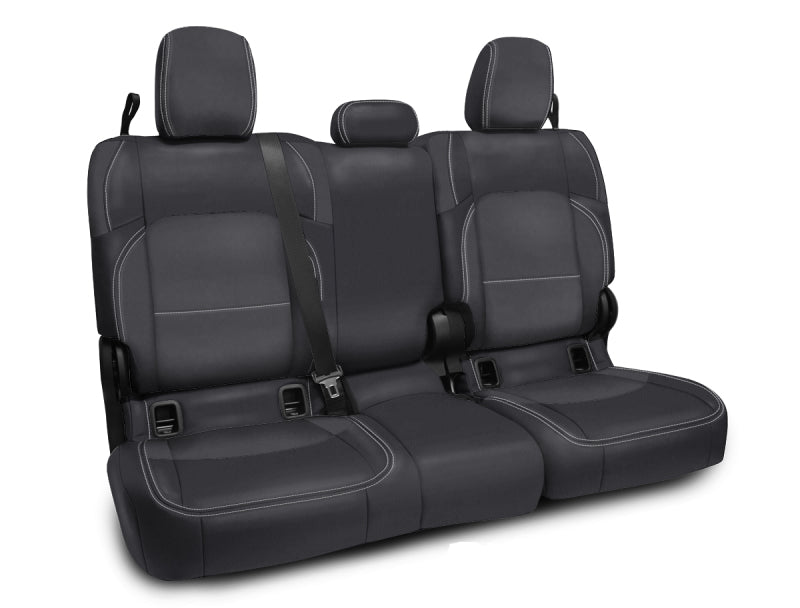 PRP Seats PRP 2020+ Jeep Gladiator JT Rear Bench Cover with Cloth Interior - Black/Grey