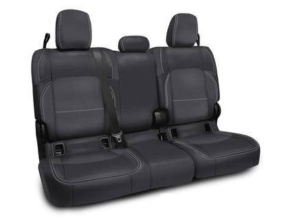 PRP Seats PRP 2020+ Jeep Gladiator JT Rear Bench Cover with Cloth Interior - Black/Grey