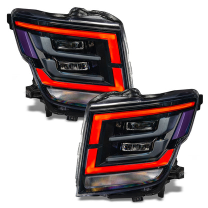 ORACLE Lighting Oracle 21-22 Nissan Titan RGB+W Headlight DRL Upgrade - ColorSHIFT w/ Simple Controller