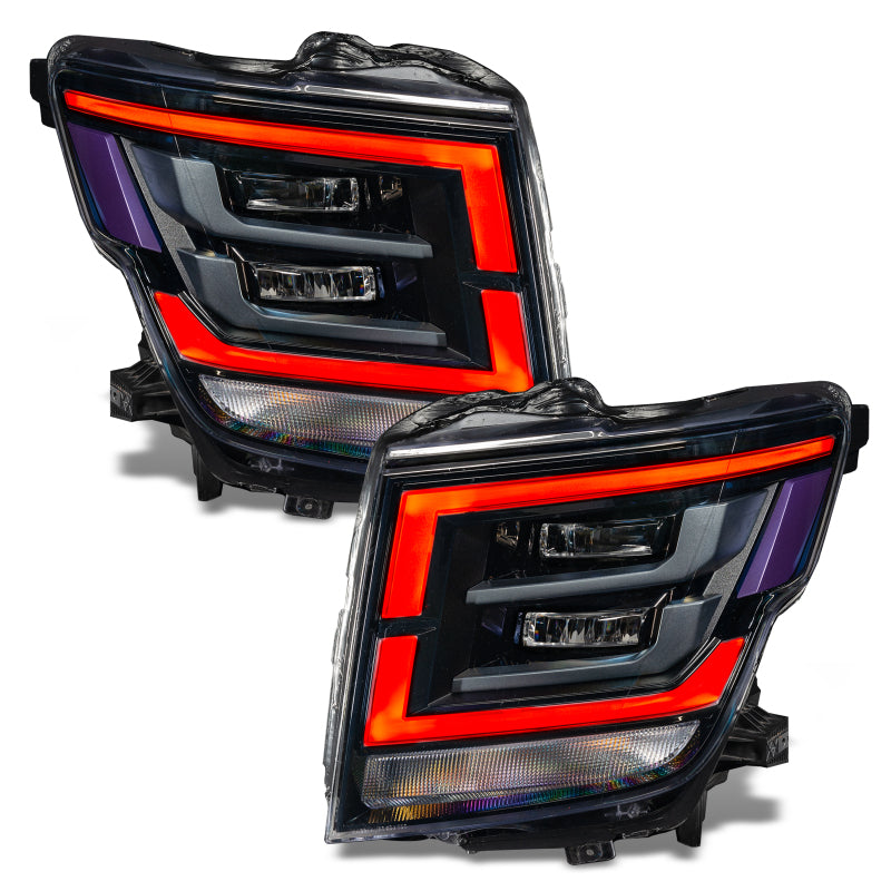 ORACLE Lighting Oracle 21-22 Nissan Titan RGB+W Headlight DRL Upgrade - ColorSHIFT w/o Controller