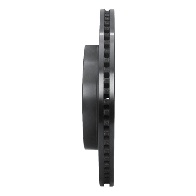 R1 Concepts R1 19-25 Toyota Corolla (Mexico) Front Right Drilled & Slotted Black Brake Rotor