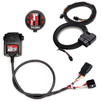 Banks Power Pedal Monster Kit Sumitomo TS 025 Sealed Series (Black) 6-Way With iDash Data Pro