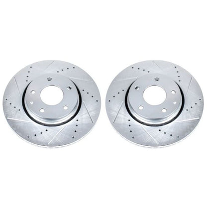 PowerStop Power Stop 16-19 Mazda CX-5 Front Evolution Drilled & Slotted Rotors - Pair