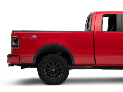 Raxiom 04-08 Ford F-150 Styleside Euro Style Tail Lights- Black Housing - Red/Clear Lens