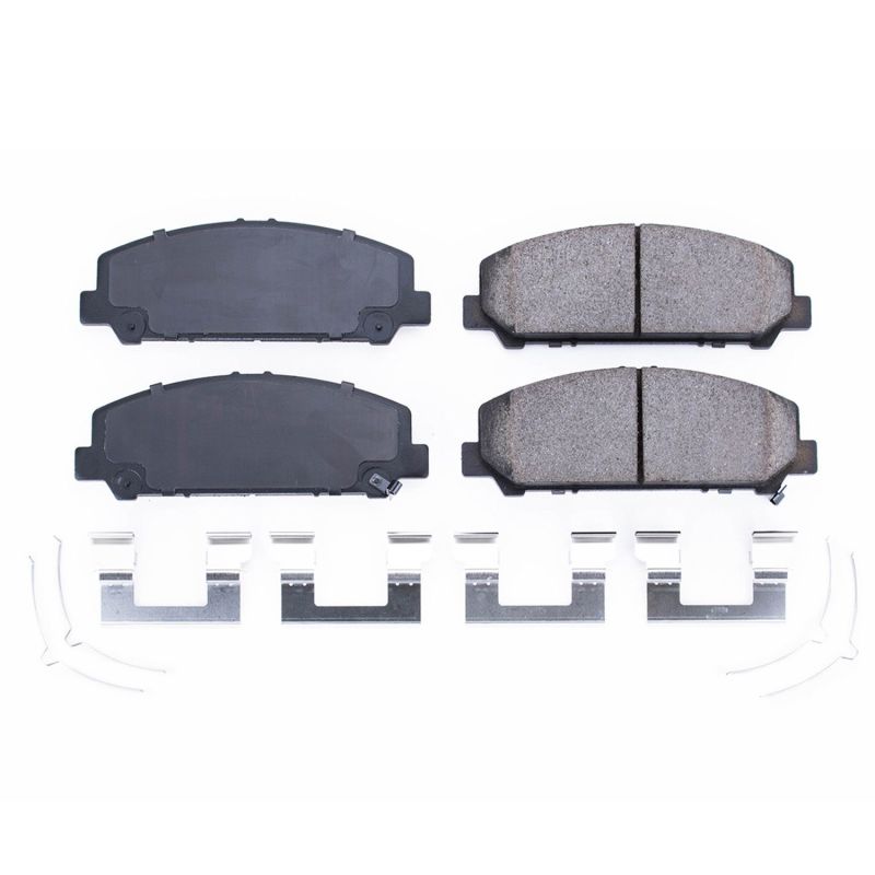 PowerStop Power Stop 11-13 Infiniti QX56 Front Z17 Evolution Ceramic Brake Pads w/Hardware