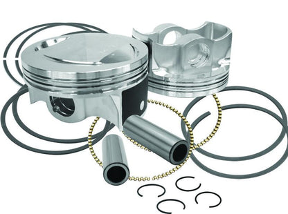 S&S Cycle 99-06 BT 3.927in Standard Bore 97in Big Bore Forged Piston Set