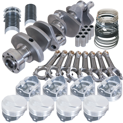 Eagle Chevy 454 1Pc 4.250in Crank 6.385in I-Beam Rods 17cc Dome 4.280in Pistons Rotating Assembly