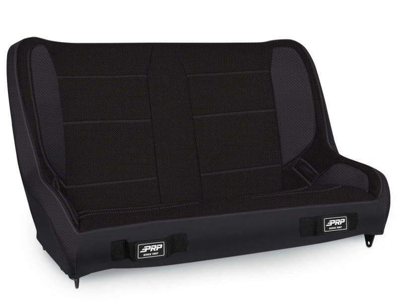 PRP Seats PRP Jeep CJ-7/Wrangler YJ Elite Series Rear Bench- Black