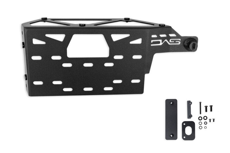 DV8 Offroad 25-26 Toyota 4Runner i-Force MAX Compressor Mount - Micro Texture Black Powder Coat