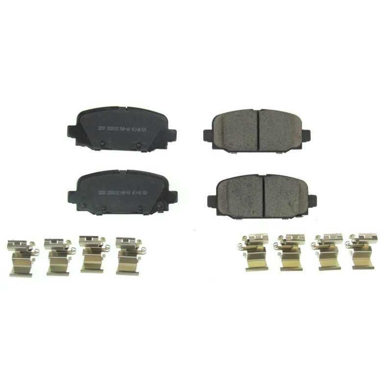 PowerStop Power Stop 18-19 Jeep Compass Rear Z17 Evolution Ceramic Brake Pads w/Hardware