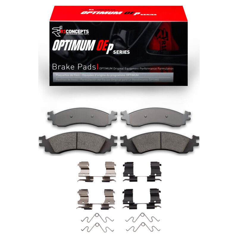 R1 Concepts R1 06-10 Ford Explorer Front Optimum OE Pads & Hardware Kit