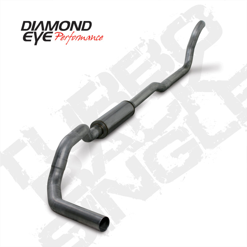 Diamond Eye Performance Diamond Eye KIT 4in Turbo Back Single SS DDG2X4 89-93 Dodge 5.9L Cummins 2500/3500
