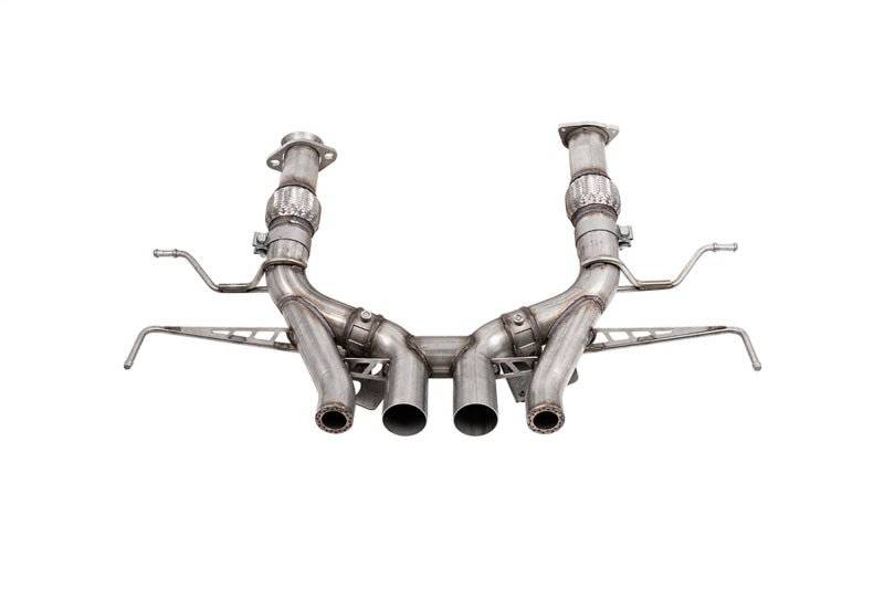 CORSA Performance Corsa 23-25 Chevrolet Corvette C8 Z06 3in Valved Cat-Back Exhaust Muffler Delete Track Systemw/o Tip
