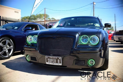 ORACLE Lighting Oracle 05-10 Chrysler 300C LED Fog Light Halo Kit - Red