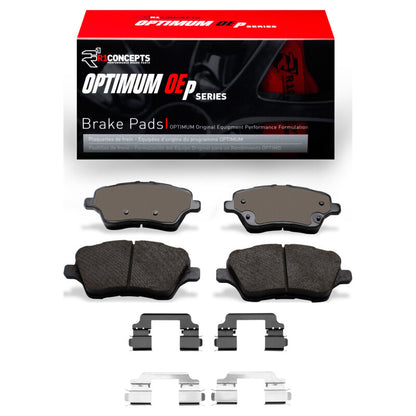 R1 Concepts R1 14-23 Ford Transit COURIER (Mexico) Front Optimum OE Pads & Hardware Kit