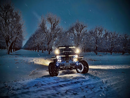 ORACLE Lighting Oracle Vector Jeep Wrangler JK Grille LED Halo Kit - White