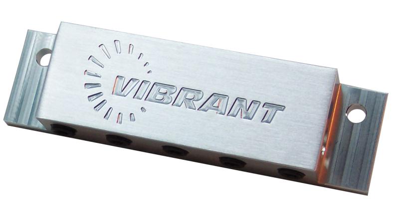 Vibrant Aluminum Vacuum Manifold (new design) - Black