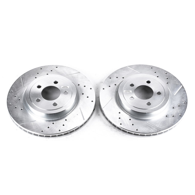 PowerStop Power Stop 05-19 Chrysler 300 Front Evolution Drilled & Slotted Rotors - Pair