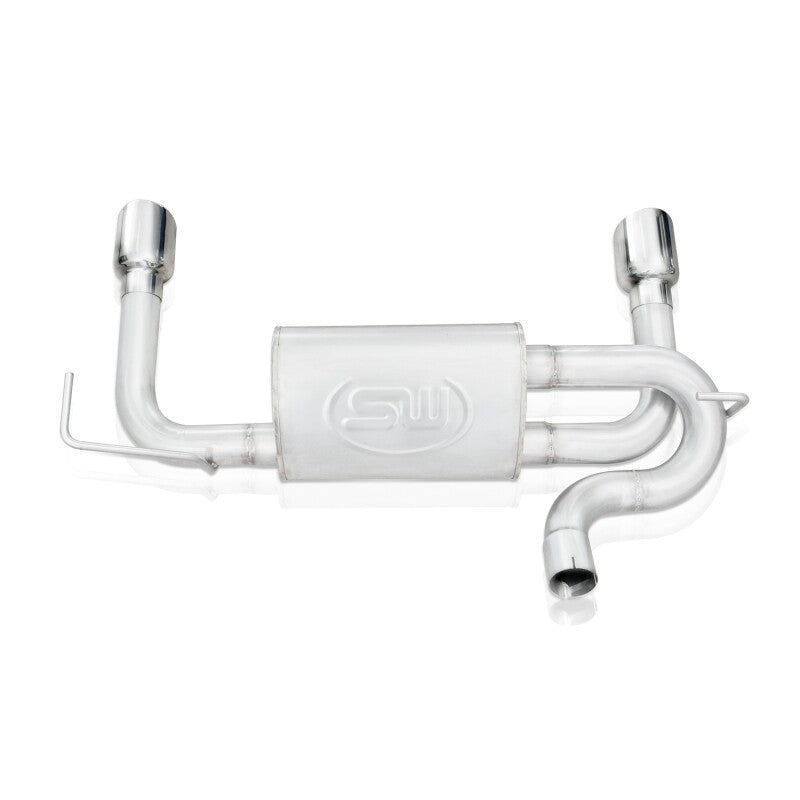 Stainless Works 2007-17 Jeep Wrangler Axle Back Exhaust