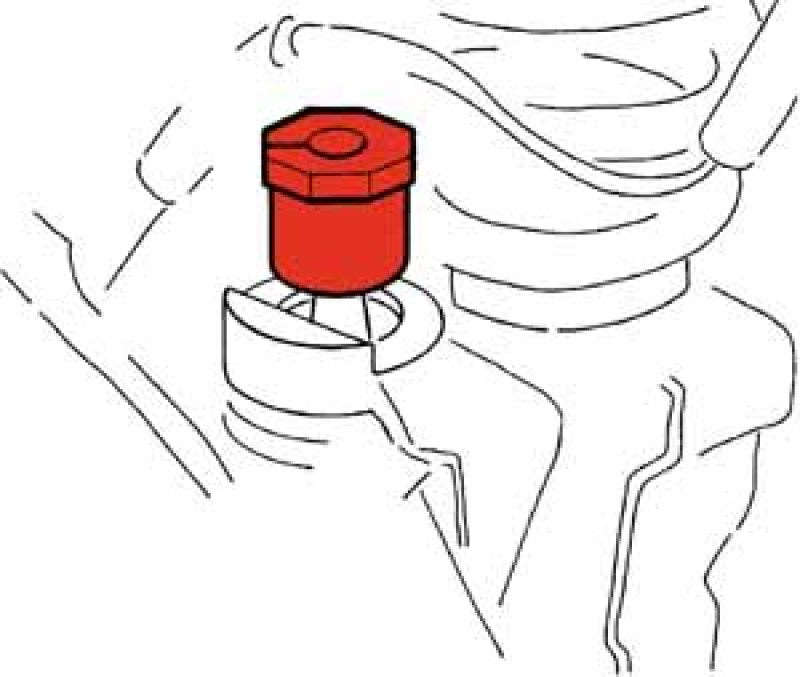 SPC Performance 1-1/2 deg. 4X4 Camber/Caster Sleeve