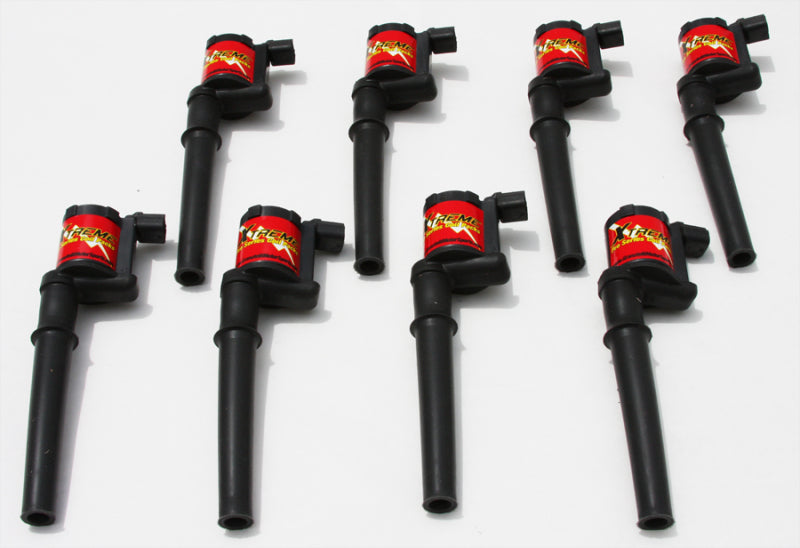 Granatelli Motor Sports Granatelli 99-13 Ford 4.6L/5.4L/5.8L 4V Hi-Perf Coil-On-Plug Wire Conn Kit w/Coil Packs (65K Volts)