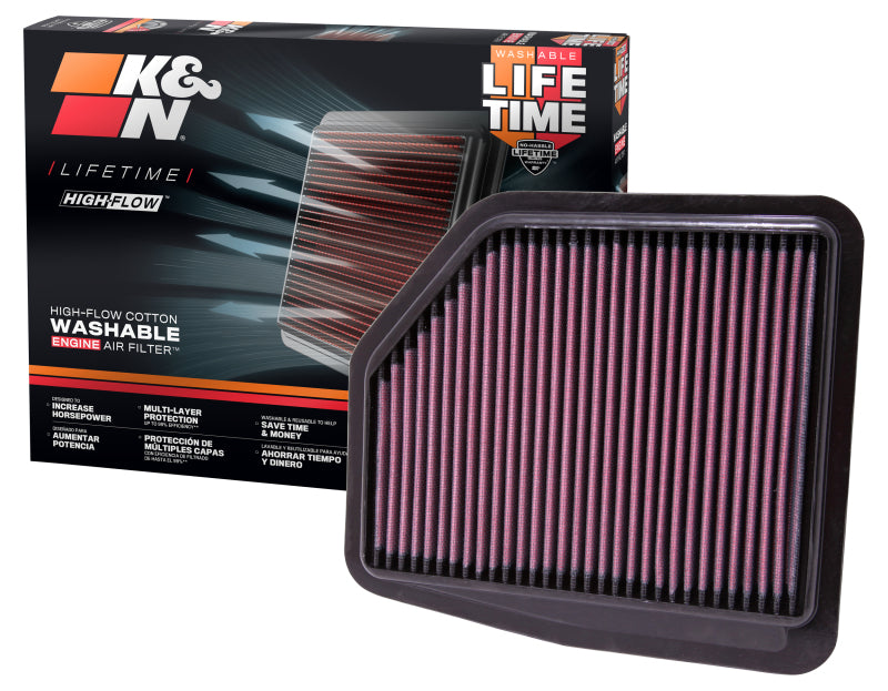 K&N Engineering K&N 09 Suzuki Grand Vitara 2.4L Drop In Air Filter
