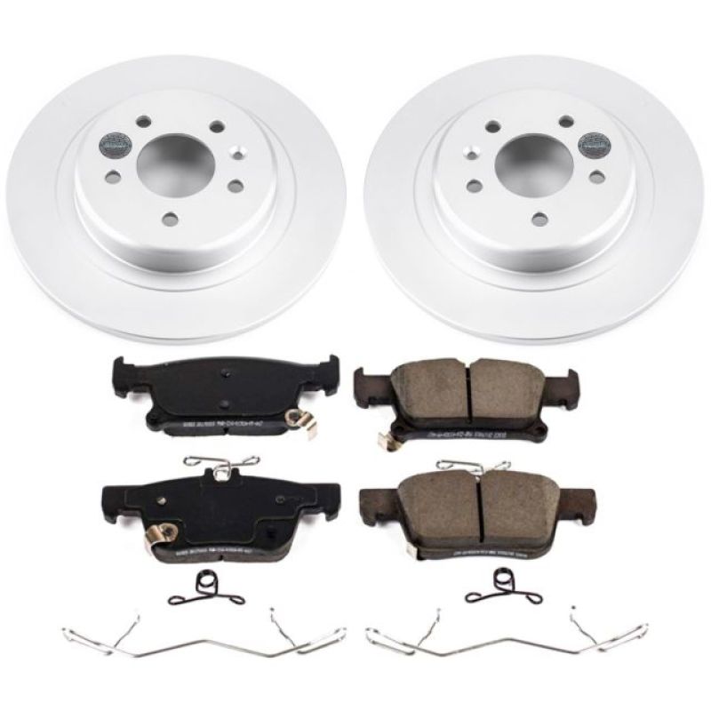 PowerStop Power Stop 16-18 Buick Envision Rear Z17 Evolution Geomet Coated Brake Kit