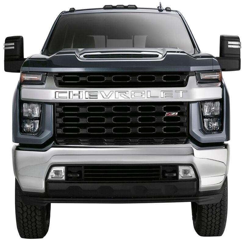 Putco 19-20 Chevy Silverado LD - Grille Letters - Stainless Steel Chevrolet Letters