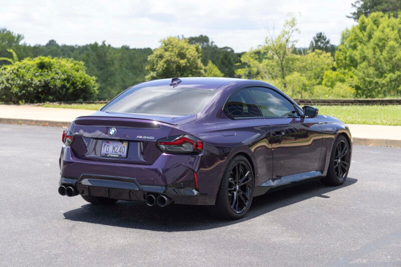 Dinan 23-26 BMW M240i/M240i xDrive (G42) Valved Axleback Exhaust System - Polished Tips