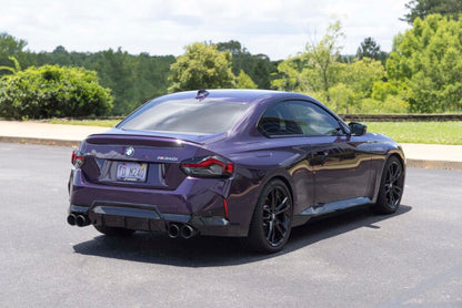 Dinan 23-26 BMW M240i/M240i xDrive (G42) Valved Axleback Exhaust System - Polished Tips