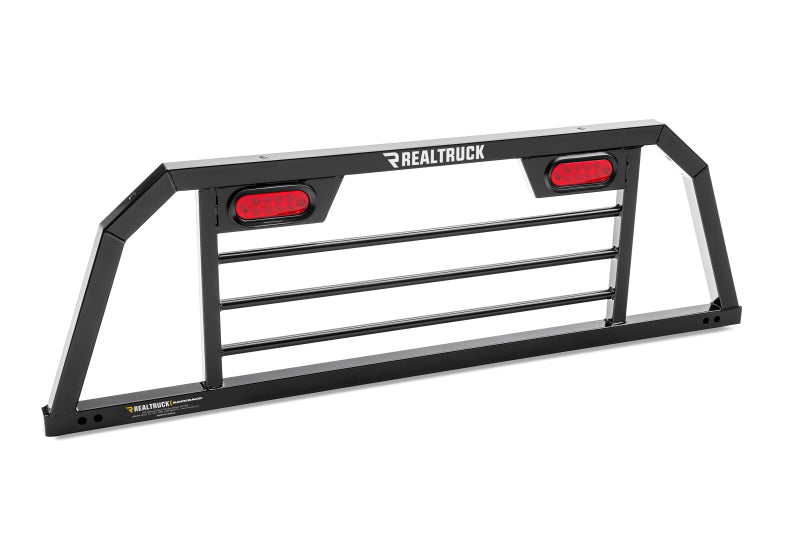 BackRack 08-24 Chevrolet Silverado / 04-24 Ford F-150 SRL Rack Lighted Shortened Frame ONLY Req. HW