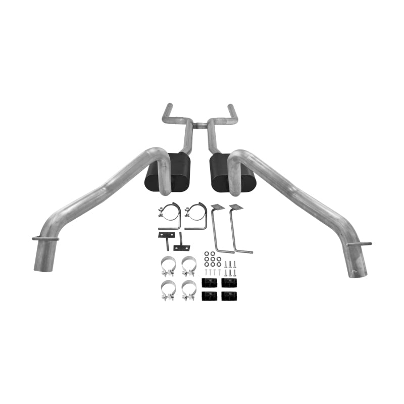 Flowmaster 68-74 Chevrolet Nova 2.5in. SS American Thunder Crossmember-Back Exhaust System